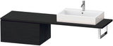 DURAVIT L-Cube Unterschrank 720 mm weiß matt – 1 Auszug, wandhängend, Tip-on