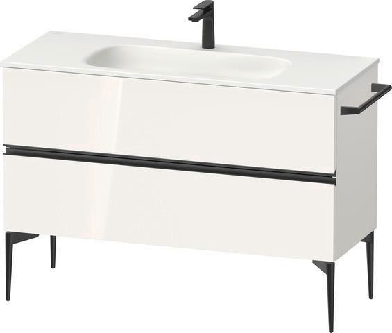 DURAVIT Sivida Waschtischunterbau 1210 mm Eiche mit 2 Schubkästen und Soft-Close