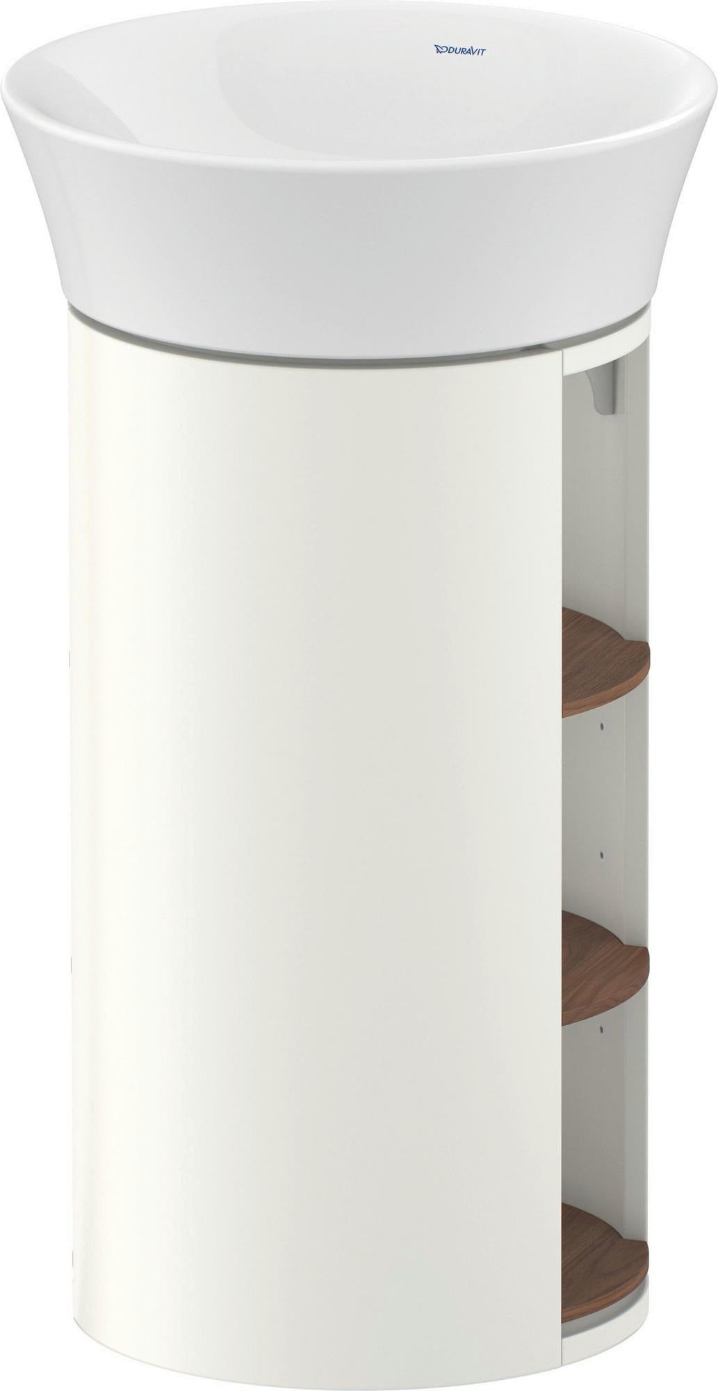 DURAVIT White Tulip Waschtischunterbau bodenstehend 410 mm weiß seidenmatt von Philippe Starck