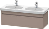 Duravit DuraStyle Waschtischunterbau 1150 mm wandhängend, 1 Auszug, weiß matt – mit Soft-Close