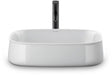 DURAVIT Zencha Aufsatzbecken 550 mm – Weiß, ohne Hahnloch & Überlauf, DuraCeram