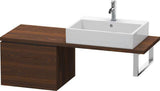 Duravit L-Cube Konsolenunterschrank 520 mm amerikanisch Nussbaum mit Tip-On-Technik