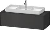 DURAVIT White Tulip Konsolen-Waschtischunterbau 1300 mm, wandhängend, weiß seidenmatt, 1 Auszug