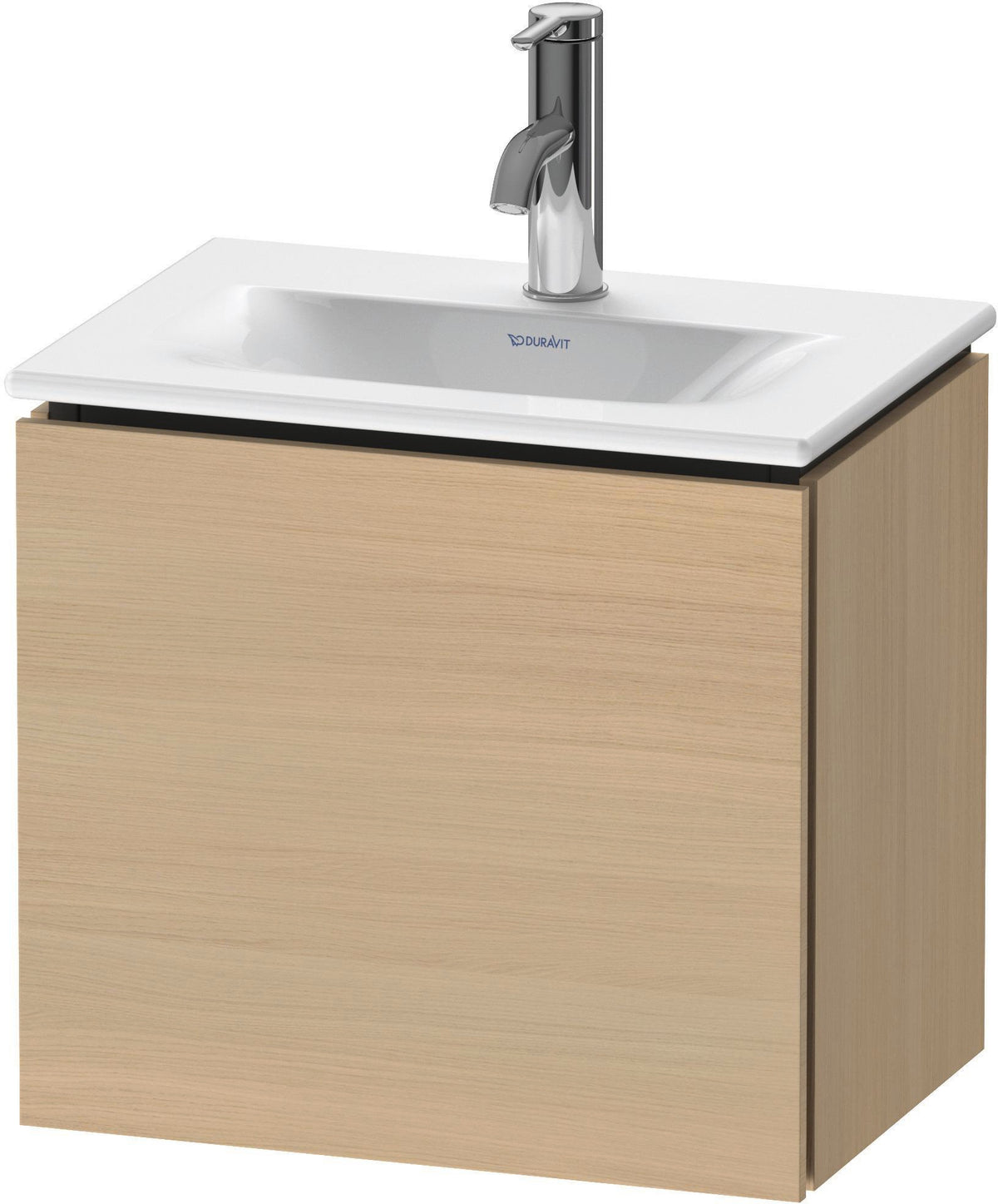 Duravit L-Cube Waschtischunterbau 440 mm, 1 Tür links, weiß matt – Wandhängend