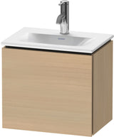 Duravit L-Cube Waschtischunterbau 440 mm, 1 Tür links, weiß matt – Wandhängend