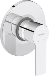 Duravit D-Code 2.0 Einh.-Brausemischer Unterputz Set Keramikmischsystem Schwarz Matt