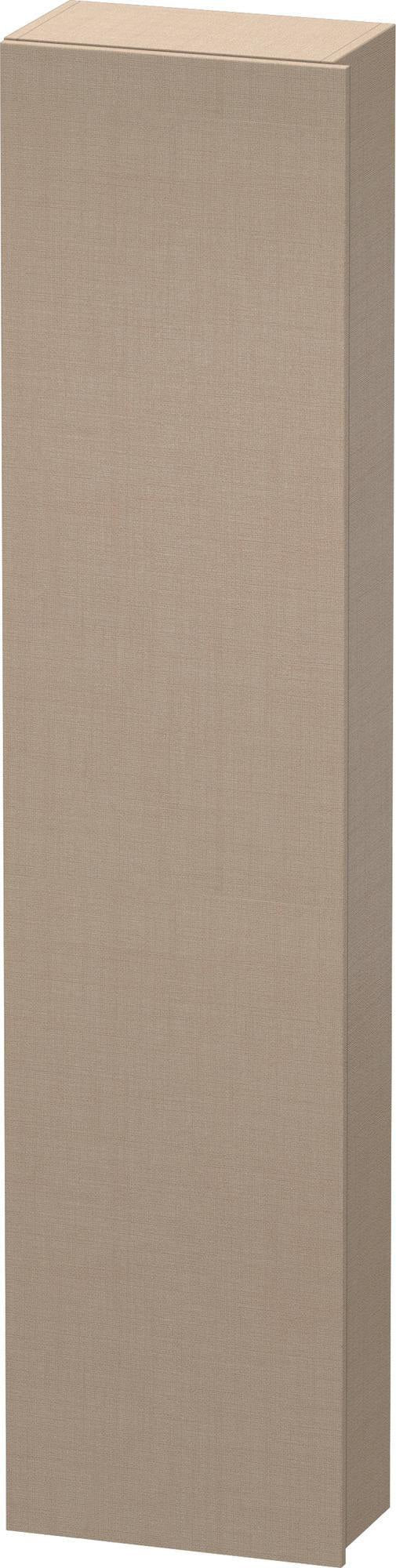 DURAVIT DuraStyle Hochschrank 400 mm betongrau matt, 1 Tür links, Soft-Close