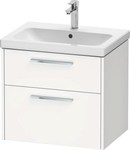 DURAVIT D-Code 2.0 Wandhängender Waschtischunterbau 634 mm Eiche mit Soft-Close