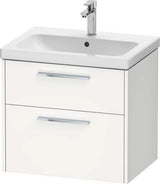 DURAVIT D-Code 2.0 Wandhängender Waschtischunterbau 634 mm Eiche mit Soft-Close