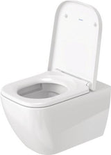 DURAVIT WC-Sitz Happy D.2 anthrazit matt, ohne Absenkautomatik, Edelstahl-Scharniere