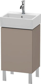 DURAVIT L-Cube Waschtischunterbau 593x434x341 mm, amerikanisch nussbaum, Anschlag links, für Vero Air