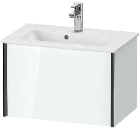 Duravit XViu Waschtischunterbau 610 mm weiß matt mit Tip-On-Technik für ME by Starck