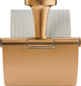 DURAVIT Starck T Papierrollenhalter mit Deckel, Chrom, 125 x 83 x 131 mm