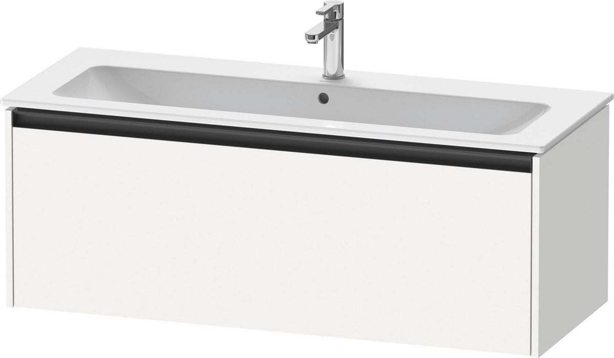 DURAVIT Ketho.2 Waschtischunterbau 1210 mm betongrau matt, wandhängend, 1 Auszug