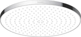 Duravit Kopfbrause D230 Rund Rain Chrom – 1 Strahl, verstellbar, Antikalk