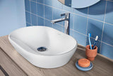 Duravit D-Neo Aufsatzbecken 600 mm oval weiß mit WonderGliss