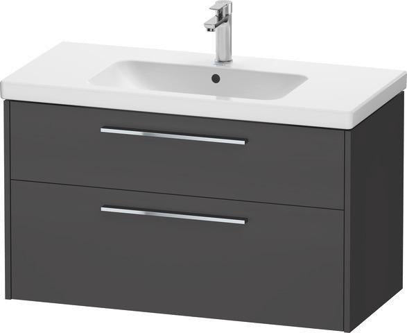 DURAVIT D-Code 2.0 WTU Wandhängender Waschtischunterbau 984 mm mit Schubkasten und Soft-Close