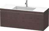 DURAVIT L-Cube c-bonded Waschtischset 1200 mm Mediterrane Eiche mit Vero Air Waschtisch und Auszug