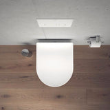 DURAVIT Wand-WC Soleil by Starck 480 mm spülrandlos von Philippe Starck – Weiß Glänzend