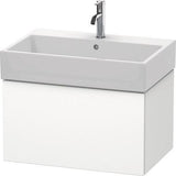 Duravit L-Cube Waschtischunterbau 684 mm taupe supermatt mit Tip-On-Technik