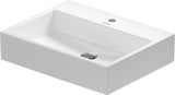 Duravit Vero Air Aufsatzbecken 600 mm, ohne Überlauf, mit Hahnlochbank, geschliffen, weiß