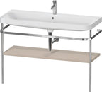 keine Angabe / taupe seidenmatt / mit 1 Hahnloch