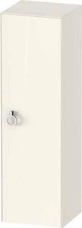 DURAVIT Halbhochschrank White Tulip 1320 mm Nussbaum Taupe mit Griff links