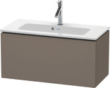 Duravit L-Cube Waschtischunterbau 820 mm Weiß Matt mit 1 Auszug und Tip-On-Technik