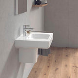 DURAVIT Waschtisch Soleil by Starck 600 mm Weiß mit Überlauf und Hahnlochbank
