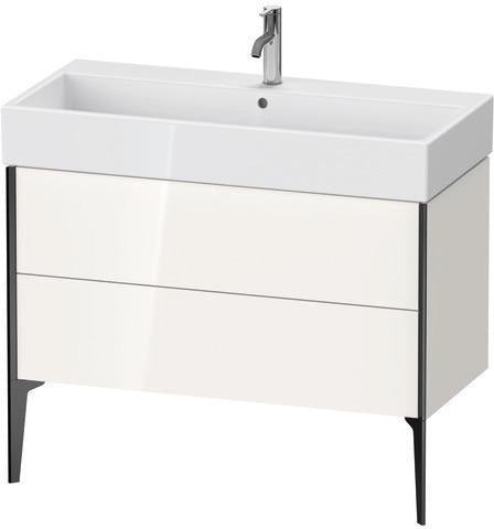 Duravit Waschtischunterbau XViu 984 mm weiß matt mit Tip-On-Technik für Vero Air
