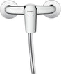 Duravit No.1 Einhebel-Brausemischer Aufputz Keramikmischsystem Chrom