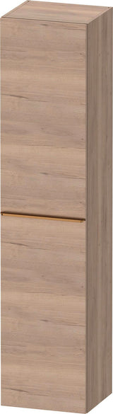 DURAVIT D-Neo Hochschrank 400x360x1760 mm, 1 Tür links, Eiche Schwarz – Matt, Soft-Close