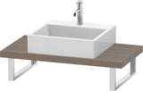 DURAVIT DuraStyle Konsole Compact 1 Ausschnitt, 45xvar.x480, Eiche Terra – Wandhängend