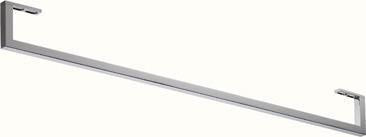 DURAVIT Universal Handtuchhalter Chrom 941 mm – 1 Arm, eckiges Design