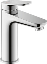 Duravit Wave Einhebel-Waschtischmischer FreshStart mit Zugstange, Chrom – 122 mm Ausladung