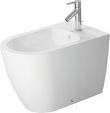 DURAVIT Stand-Bidet ME by Starck 600 mm Weiß Seidenmatt mit Hahnlochbank