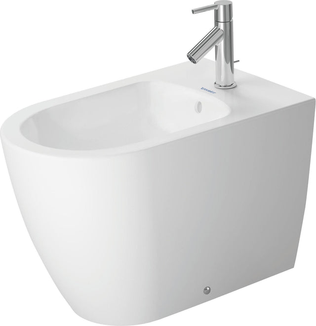 DURAVIT Stand-Bidet ME by Starck 600 mm Weiß Seidenmatt mit Hahnlochbank