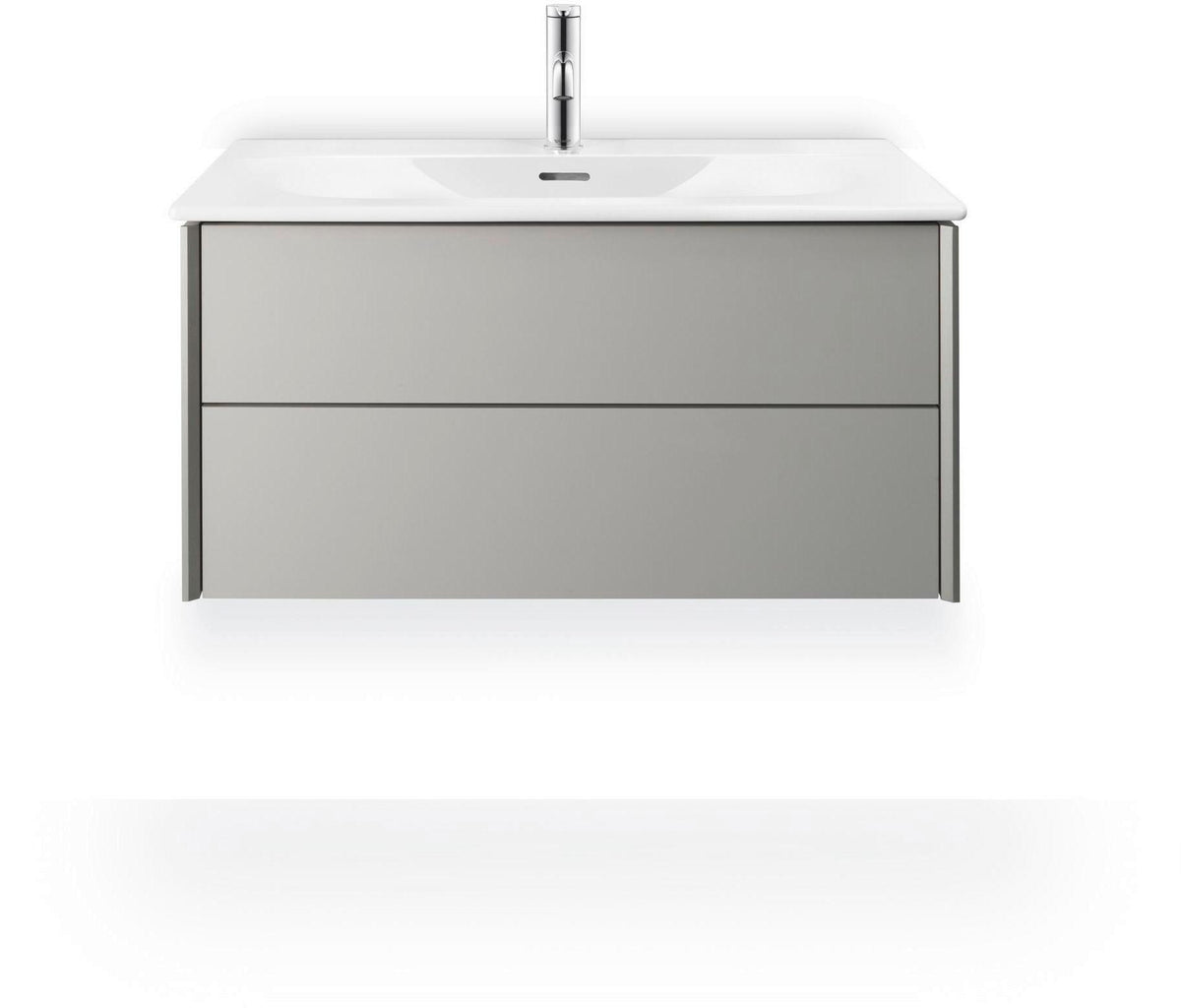Duravit C.1 Einhebel-Waschtischmischer M mit Zugstange, Schwarz Matt