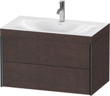 DURAVIT XViu c-bonded Waschtischset wandhängend 800x480x503mm mit 2 Schubkästen, Push-Open und Soft-Close
