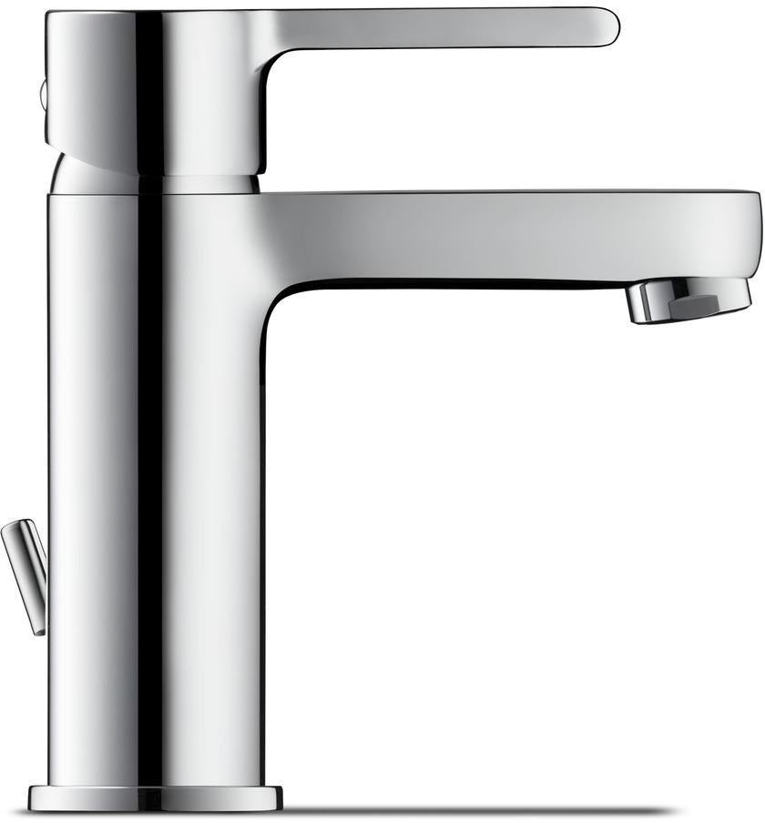 DURAVIT B.2 Einhebel-Waschtischmischer S mit Zugstange, Chrom – Keramikmischsystem, 100,5 mm Ausladung