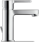 DURAVIT B.2 Einhebel-Waschtischmischer S mit Zugstange, Chrom – Keramikmischsystem, 100,5 mm Ausladung