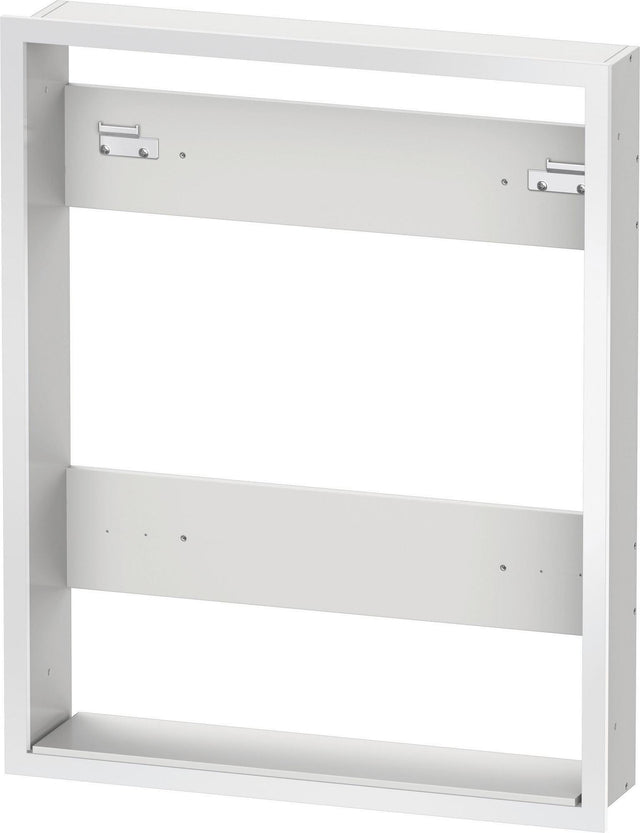 DURAVIT Einbauset Licht & Spiegel – Montagerahmen für Badmöbel, 139 x 661 x 810 mm