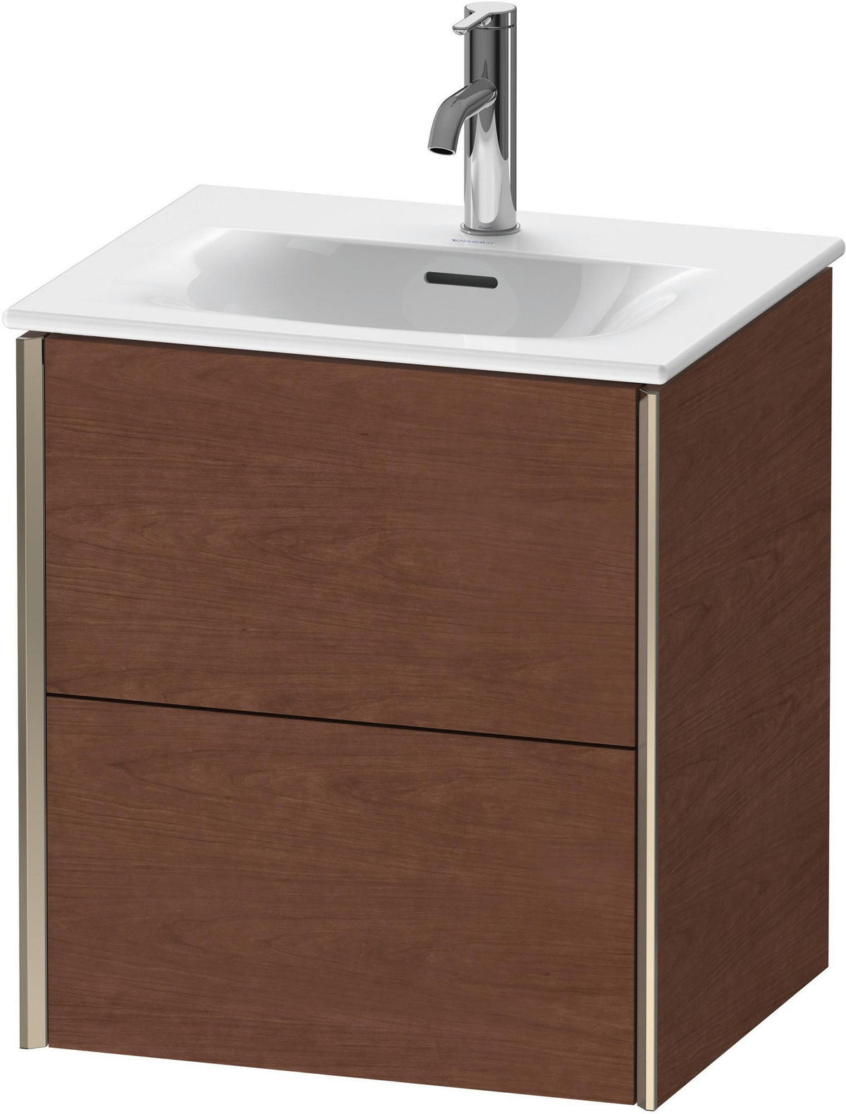 DURAVIT XViu Waschtischunterbau 510 mm wandhängend mit 2 Schubkästen und Tip-On-Technik