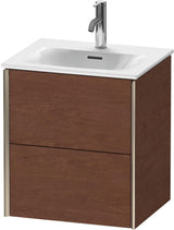 DURAVIT XViu Waschtischunterbau 510 mm wandhängend mit 2 Schubkästen und Tip-On-Technik