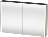 DURAVIT XSquare Spiegelschrank 1200 mm mit LED-Beleuchtung, 2 Türen und Soft-Close