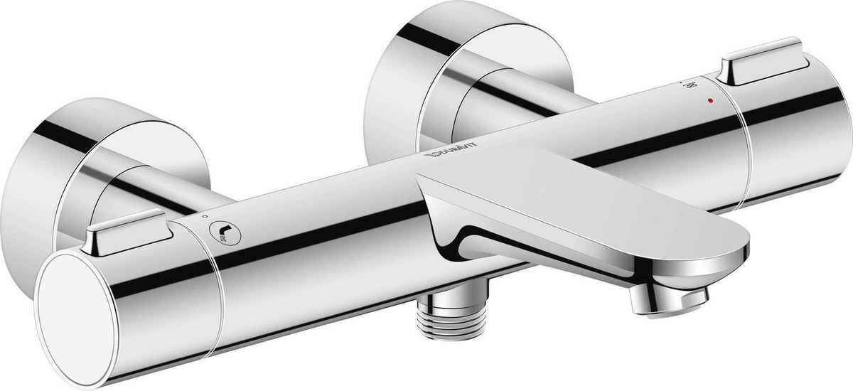 DURAVIT Wave Wannenthermostat Aufputz 198 mm verchromt mit Umstelleinheit