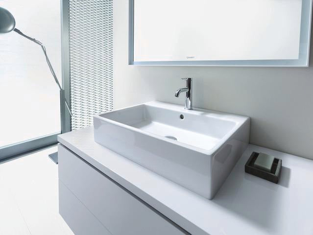 Duravit Waschtisch Vero Air 600 mm mit Überlauf und Hahnlochbank, weiß