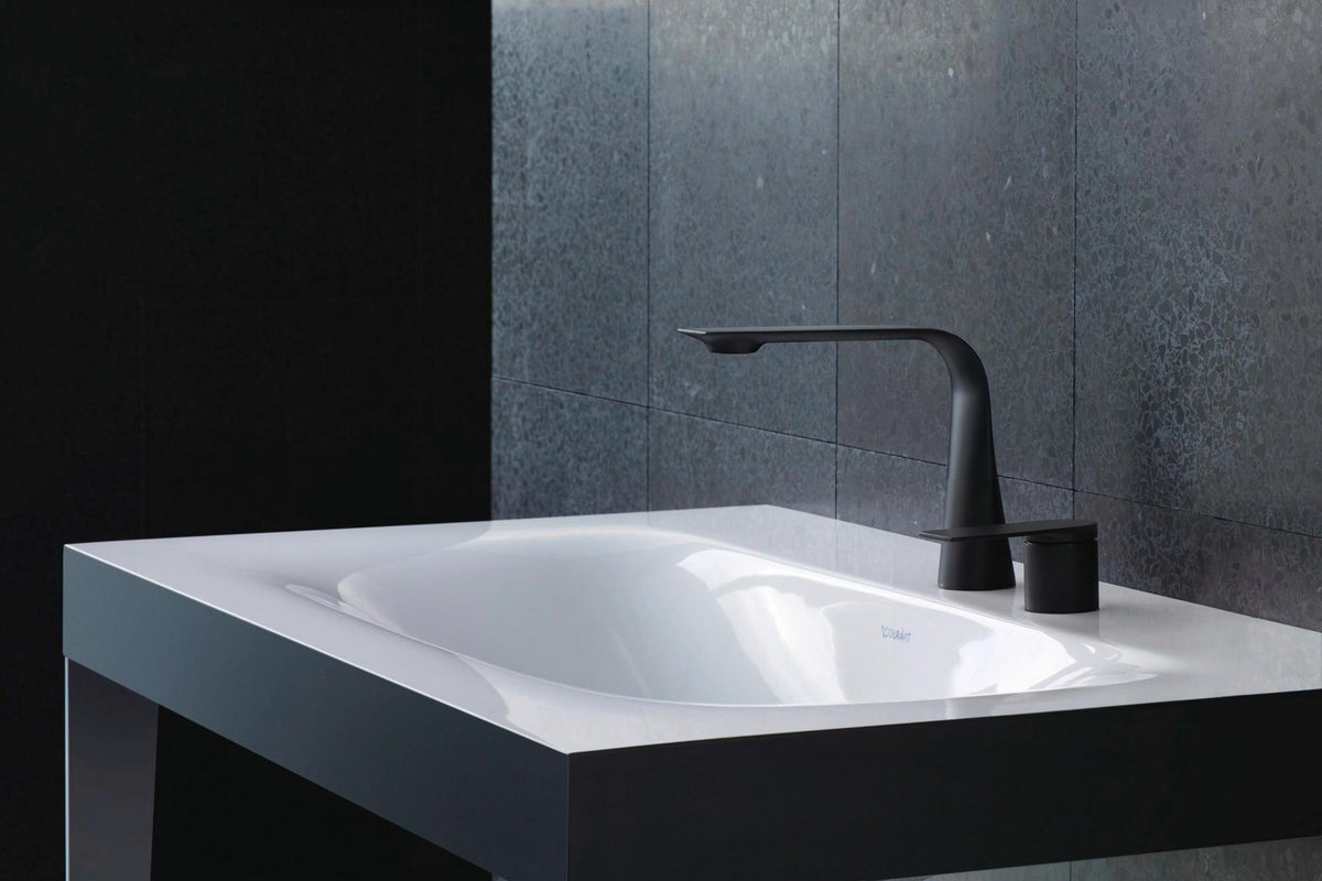 Duravit D.1 2-Loch Waschtischarmatur XL Chrom – 180 mm Ausladung, Keramikmischsystem