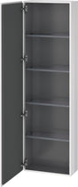DURAVIT L-Cube Hochschrank 500x243x1760 mm, 1 Tür links, Weiß Matt, Soft-Close