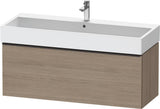 DURAVIT D-Neo Waschtischunterbau 1184 mm Eiche Terra Matt mit Bronze-Griff